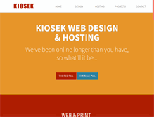 Tablet Screenshot of kiosek.com